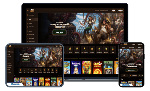 Capture d'écran de l'app FatPirate Casino